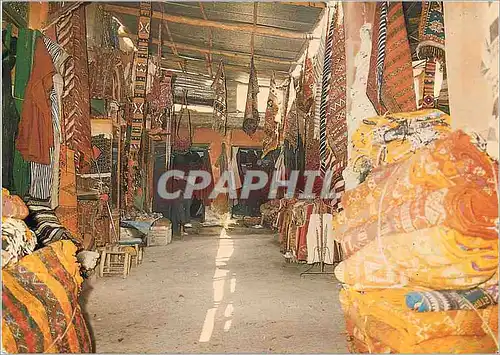 Cartes postales moderne Marrakech vendeurs de tapis