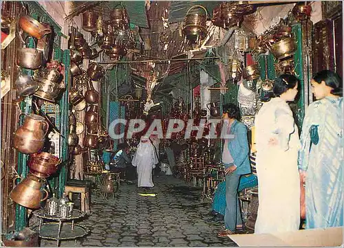 Moderne Karte Marrakech souk