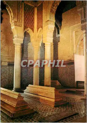 Cartes postales moderne Marrakech tombeaux saadiens