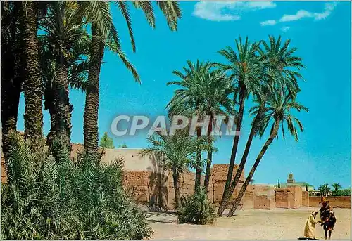 Moderne Karte Marrakech ancien murailles