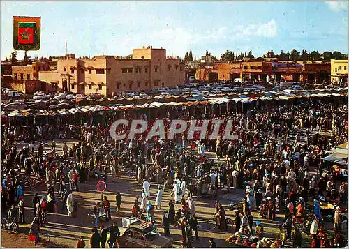 Cartes postales moderne Marrakech place djemaa el fna