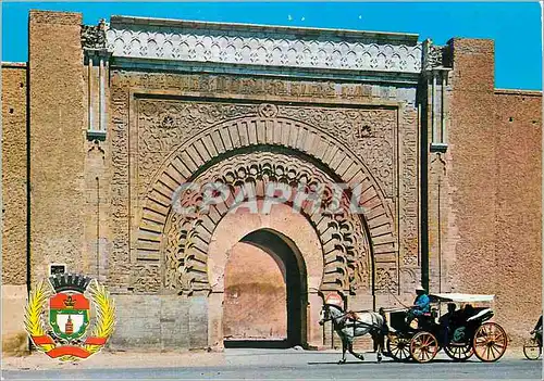 Cartes postales moderne Marrakech bag agnnon at armoiries de la ville