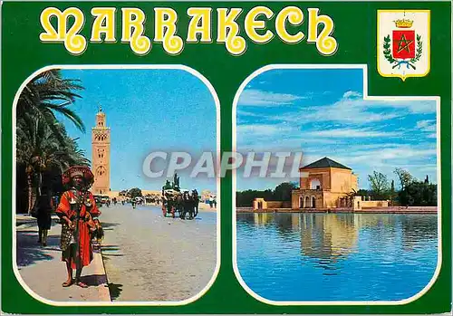 Cartes postales moderne Marrakech la koutoubia