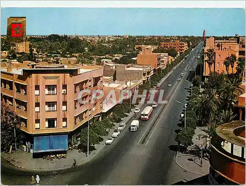 Moderne Karte Marrakech avda mohamed V