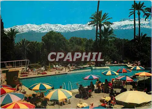 Cartes postales moderne Marrakech le maroc pittoresque hotel mamounia luxe