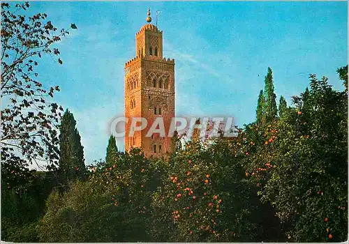 Cartes postales moderne Marrakech la koutoubia