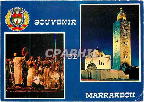 Cartes postales moderne Marrakech souvenir