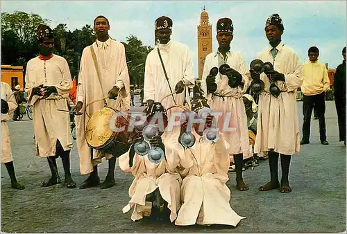 Cartes postales moderne Marrakech danse gnaoua
