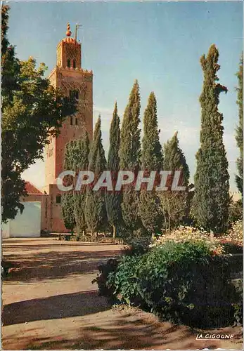 Cartes postales moderne Marrakech la koutoubia