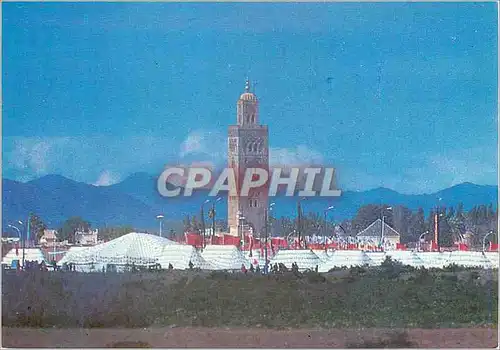 Cartes postales moderne Marrakech entre ciel et montagne