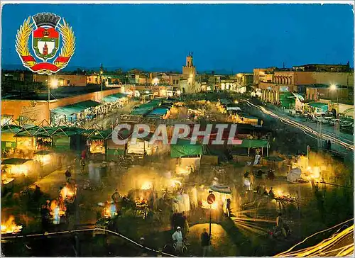 Cartes postales moderne Marrakech armoiries de la ville