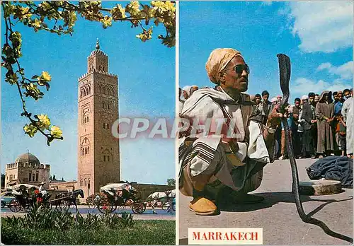 Moderne Karte Marrakech La Koutoubia