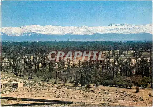 Moderne Karte Marrakech Palmeraie et Grand Atlas