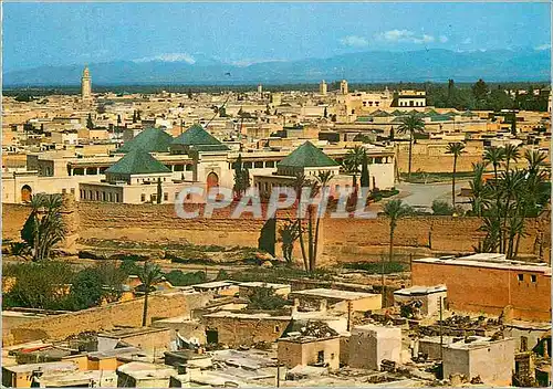 Cartes postales moderne Marrakech La vieille Ville
