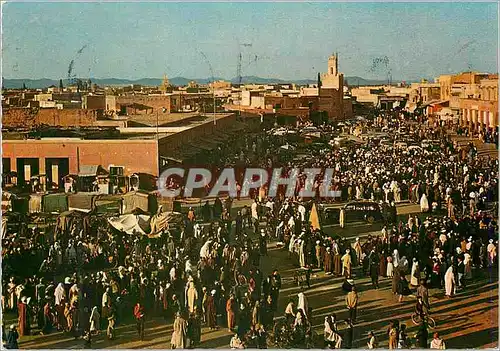 Cartes postales moderne Marrakech Place Djemaa El Fna