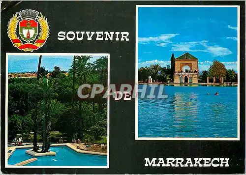 Cartes postales moderne Marrakech Souvenir de Marrakech