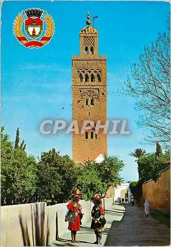 Cartes postales moderne Marrakech Armoiries de la Ville