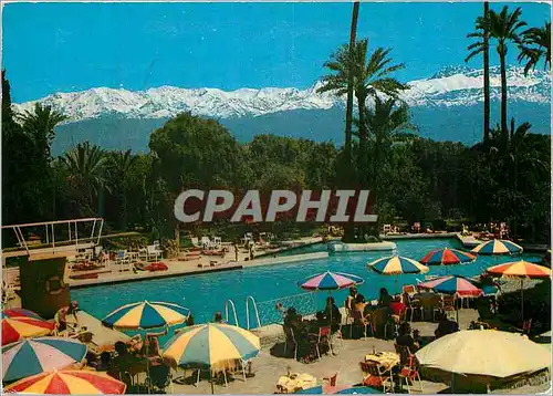 Moderne Karte Marrakech Le Maroc pittoresque