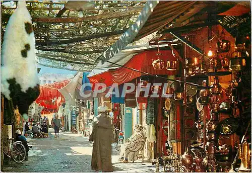 Moderne Karte Marrakech Au Souk