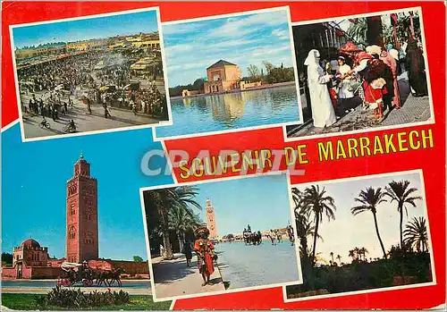 Cartes postales moderne Marrakech Djamaa El Fnna
