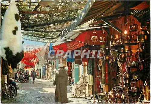 Moderne Karte Marrakech Au Souk