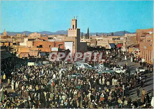 Moderne Karte Marrakech Place Djemaa El Fna