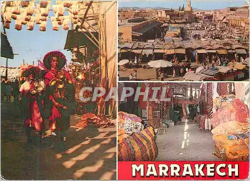 Moderne Karte Marrakech Les Teinturiers