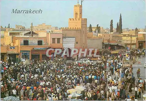 Moderne Karte Marrakech Place Djemaa El Fna