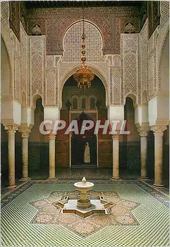 Cartes postales moderne Meknes Cour exterieur tombeau Mulay Ismail