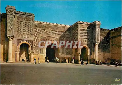 Cartes postales moderne Meknes Bab Mansour