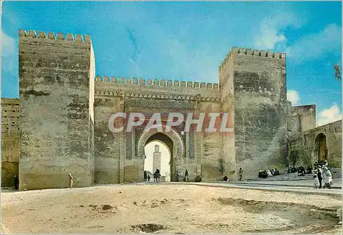 Moderne Karte Meknes Bab Bardain