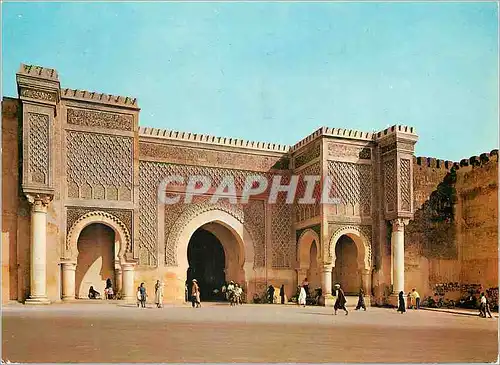 Cartes postales moderne Meknes Bab Mansour