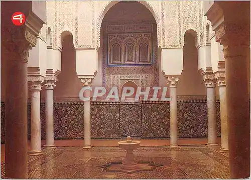 Moderne Karte Meknes Mausolee Moulay Ismail