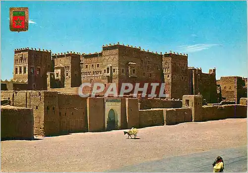 Moderne Karte Ouarzazate La Kasbah decorbe