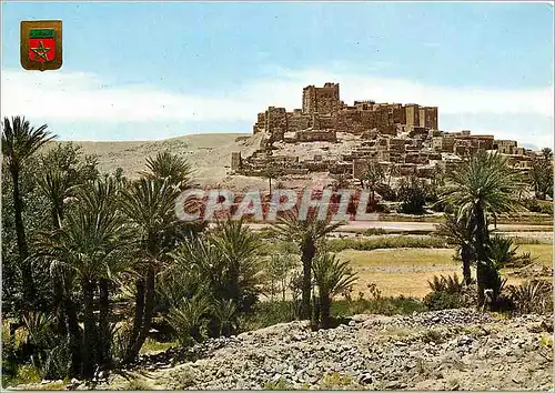 Moderne Karte Ouarzazate La Alcezabe de Tifouitout