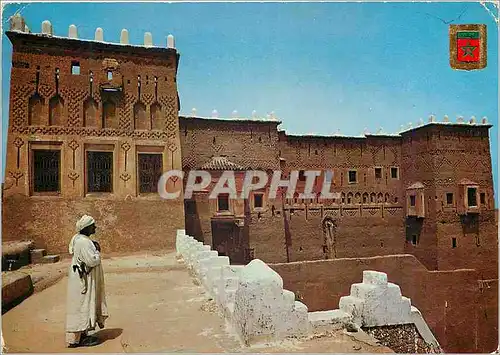 Moderne Karte Ouarzazate Vue de la Kasbah