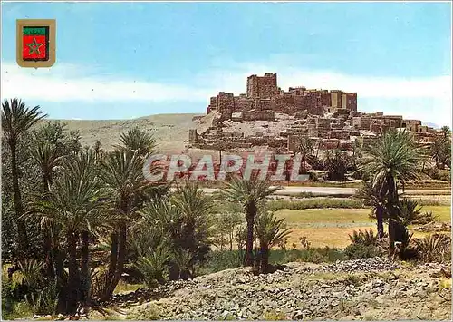 Moderne Karte Ouarzazate La Kasbah de la Tifoultout