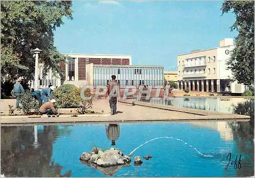 Moderne Karte Oujda Place Mohammed V