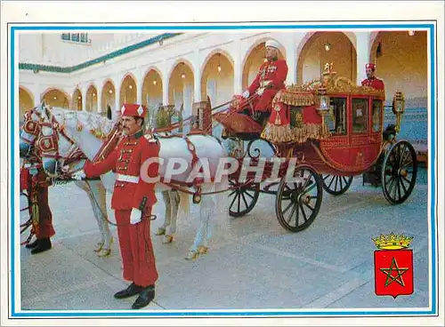 Cartes postales moderne Rabat Carrosse Royal