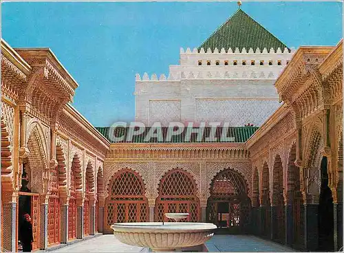 Cartes postales moderne Rabat Le Mausolee Mohammed V