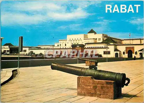 Moderne Karte Rabat Palais Royal Porte Caracteristique