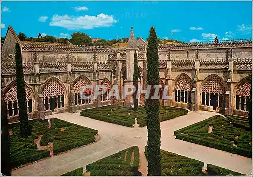 Moderne Karte Portugal Batalha Monastere Jardin et Cloitre Royal