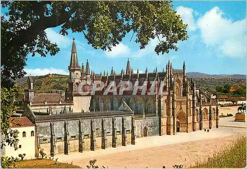 Moderne Karte Portugal Batalha Monastere de Batalha