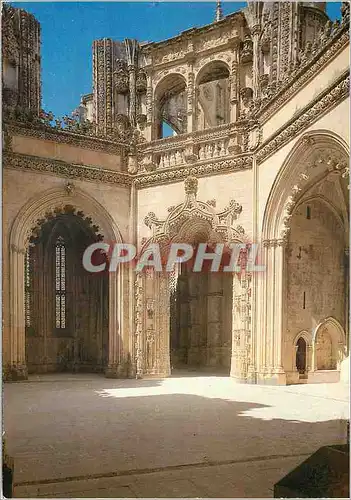 Moderne Karte Portugal Batalha Interieur eds Chapelles Imparfaites