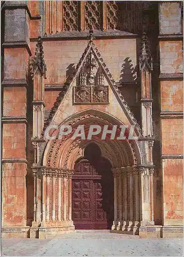 Moderne Karte Portugal Batalha Monastere