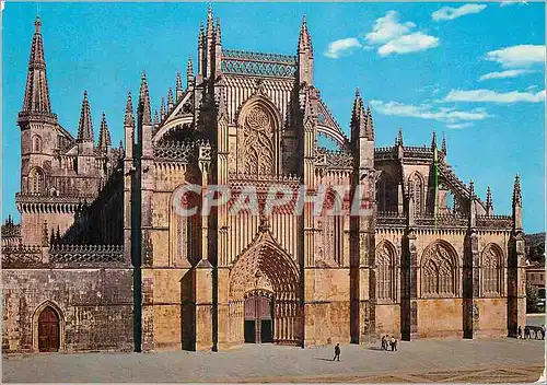 Cartes postales moderne Portugal Batalha Monastere Facade Principale