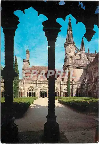 Cartes postales moderne Portugal Batalha Jardin du Cloitre royal