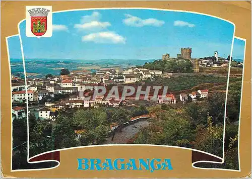 Cartes postales moderne Portugal Braganca Castelo dos Duques de Braganca e muralhas