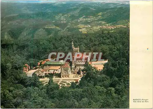 Cartes postales moderne Portugal Bussaco Vista Geral de Mata