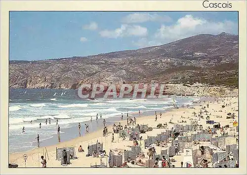 Cartes postales moderne Portugal Cascais La Plage de Guincho baigne par l'ocean Atlantique